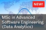 New Masters programme in Advanced Software Engineering with specialisation in Data Analytics